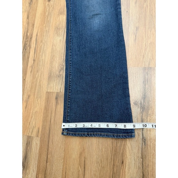 Old Navy Original Women's Mid-Rise Stretch Bootcut Jeans Dark‎ Wash Size 14 - Picture 7 of 8